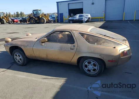 1979 Porsche 928 из США, поврежденный, VIN 9289201367